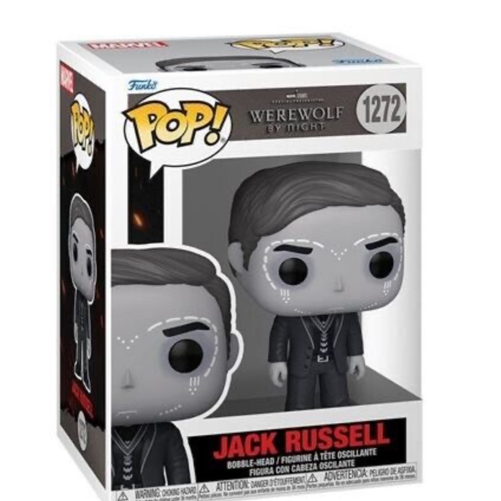 Funko Pop Marvel Jack Russell Werewolf by Night Collectible Figure NIB